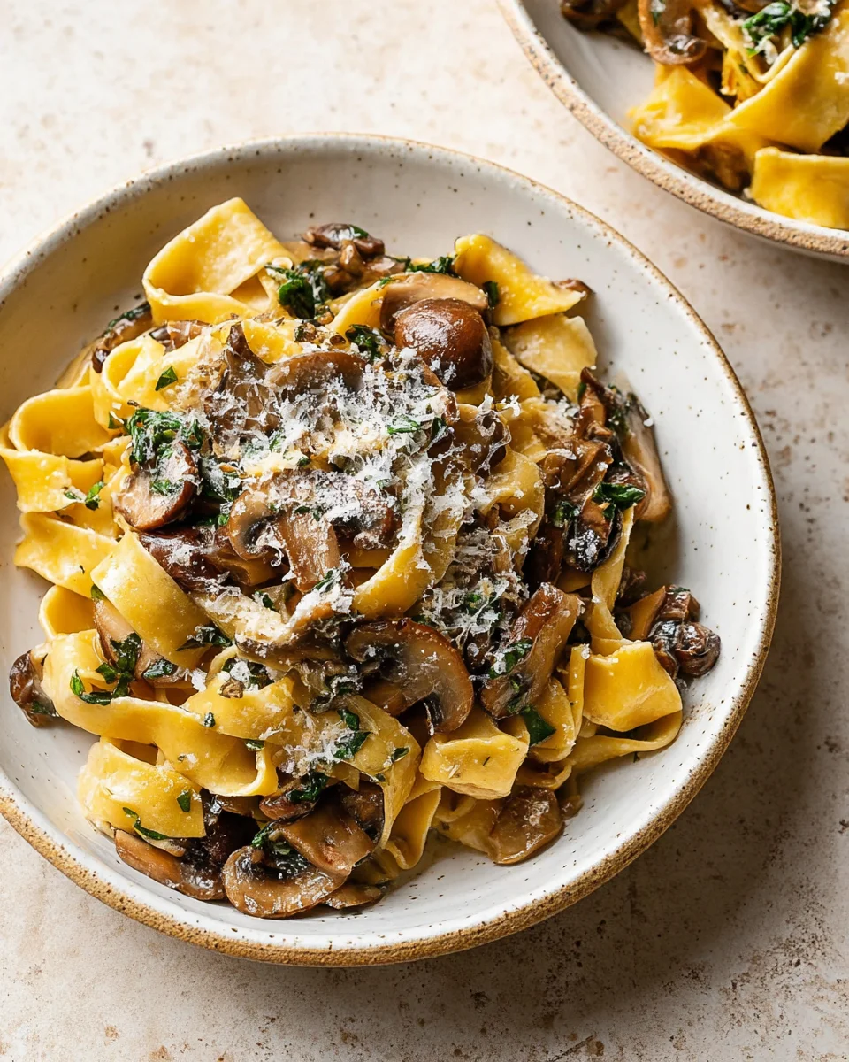 Garlic Mushroom Pasta 23 Garlic