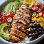 Honey Chipotle Chicken Rice Bowls