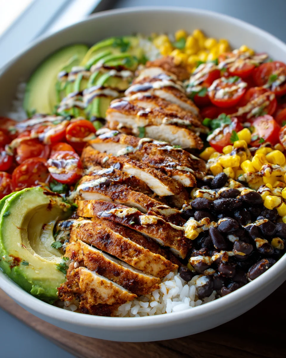 Honey Chipotle Chicken Rice Bowls 36 Honey Chipotle Chicken Rice Bowls