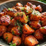 Hot Honey Salmon Bites