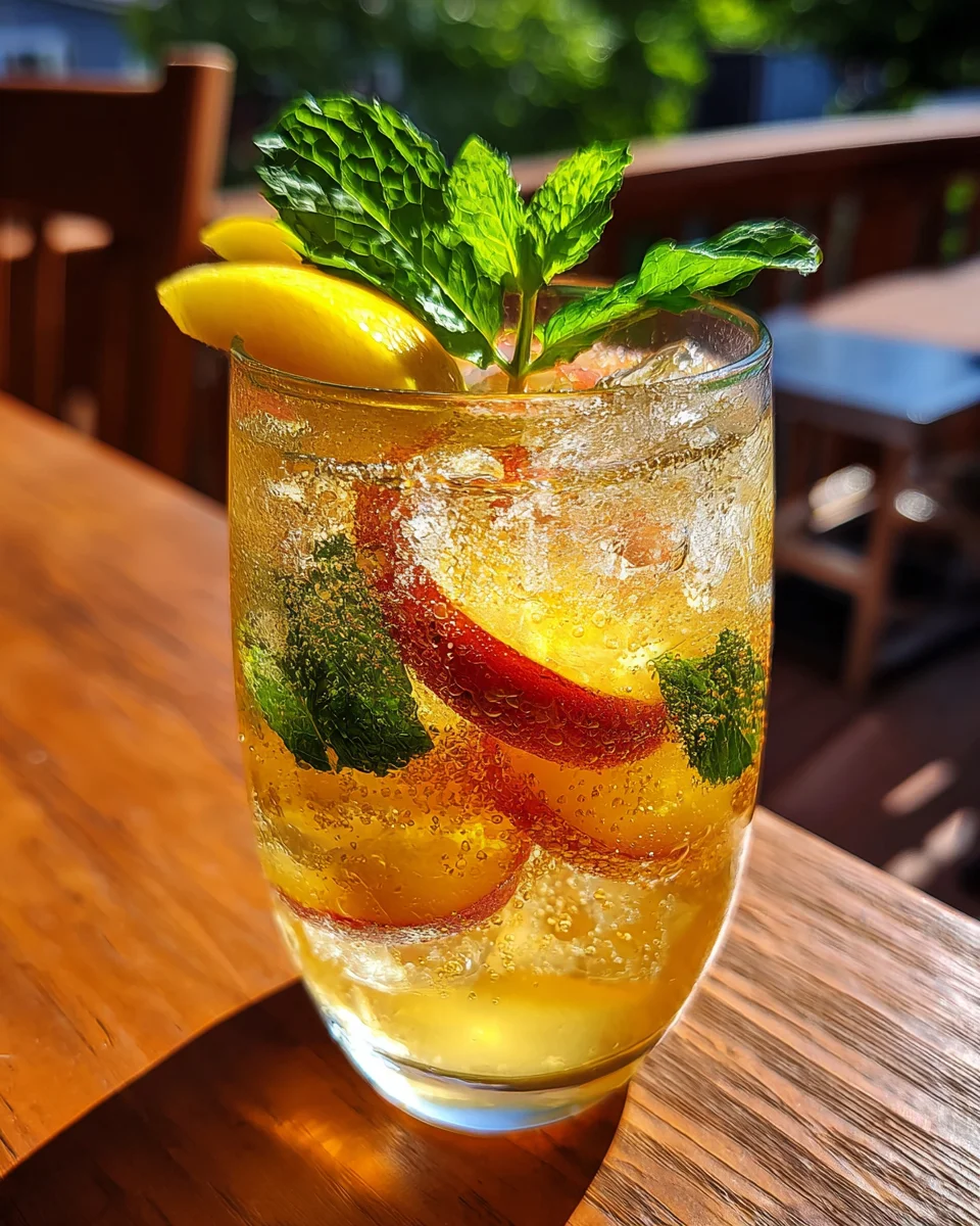 How To Make Peach Lemonade 16 How