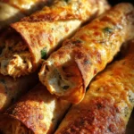 Jalapeño Popper Chicken Taquitos