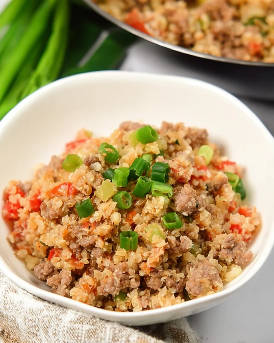 Keto Dirty Cauliflower Rice 24 Keto