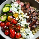 Mediterranean Steak Bowl Recipe