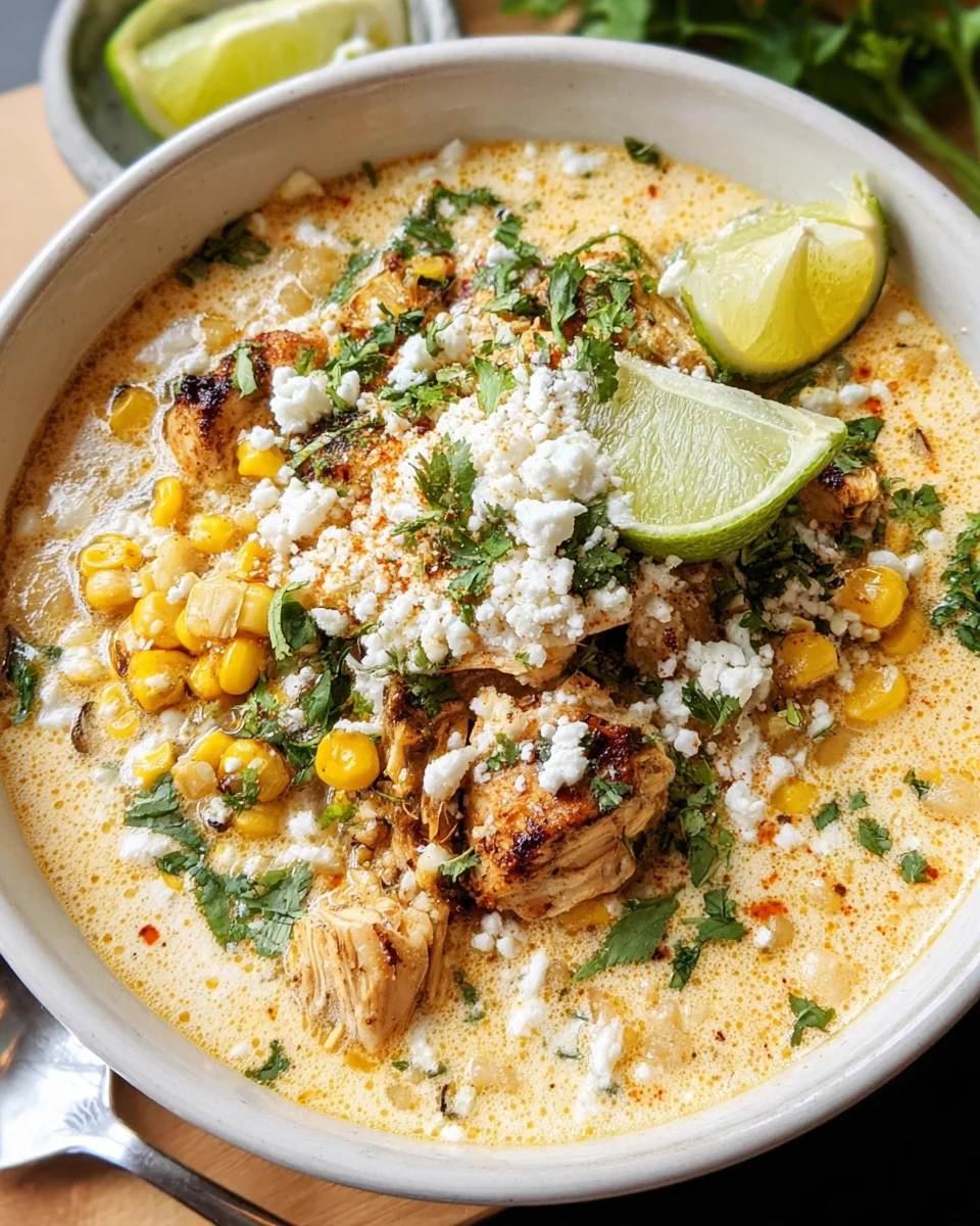 Mexican Street Corn Soup