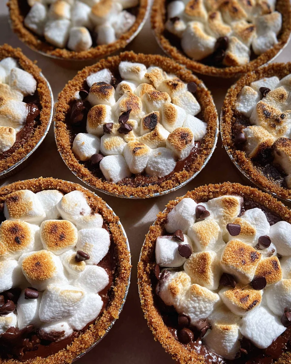 Mini S'mores Pies 16 Mini