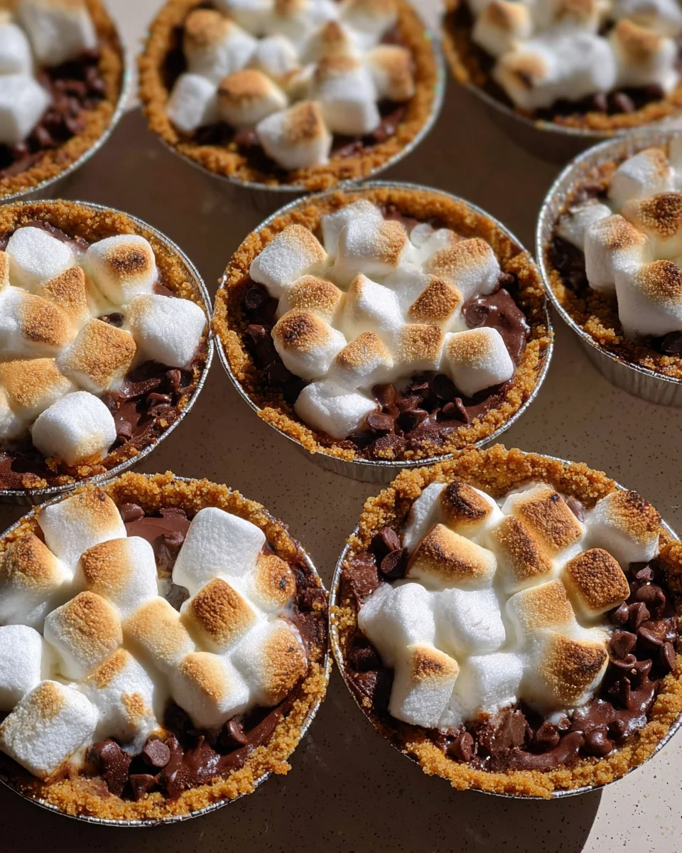 Mini S'mores Pies 17 Mini