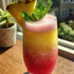 Pineapple Pink Lemonade Party Drink