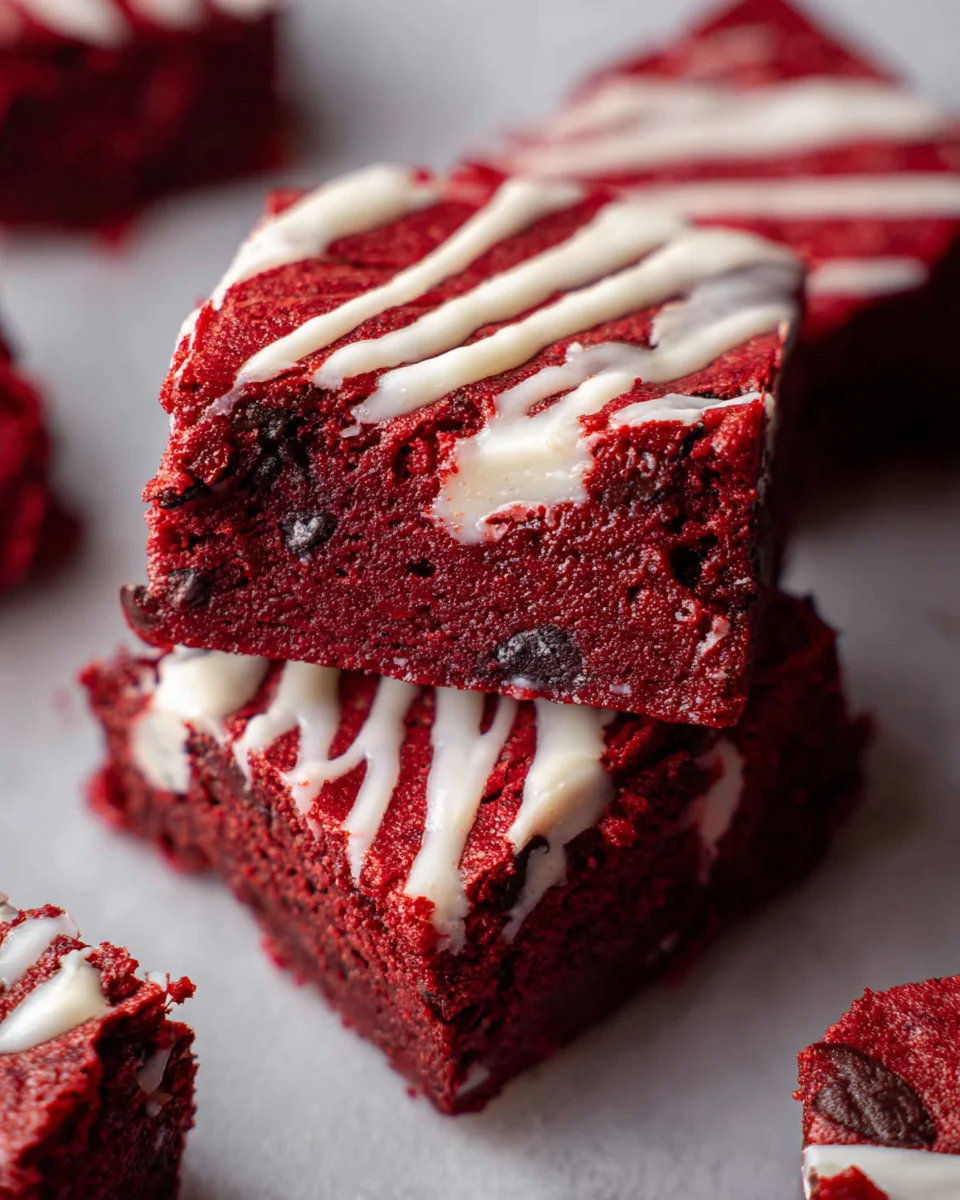 Red Velvet Brownies