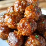 Slow Cooker Sweet Hawaiian Teriyaki Meatballs