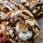 S'more Chocolate Chip Cookies