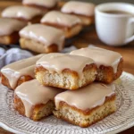 Soft Baked Maple Donut Bars