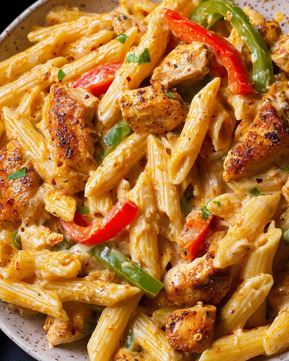 Spicy Cajun Chicken Alfredo