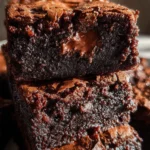 The Easiest Fudgy Chocolate Brownies Ever