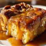 Whiskey Caramel Bread Pudding