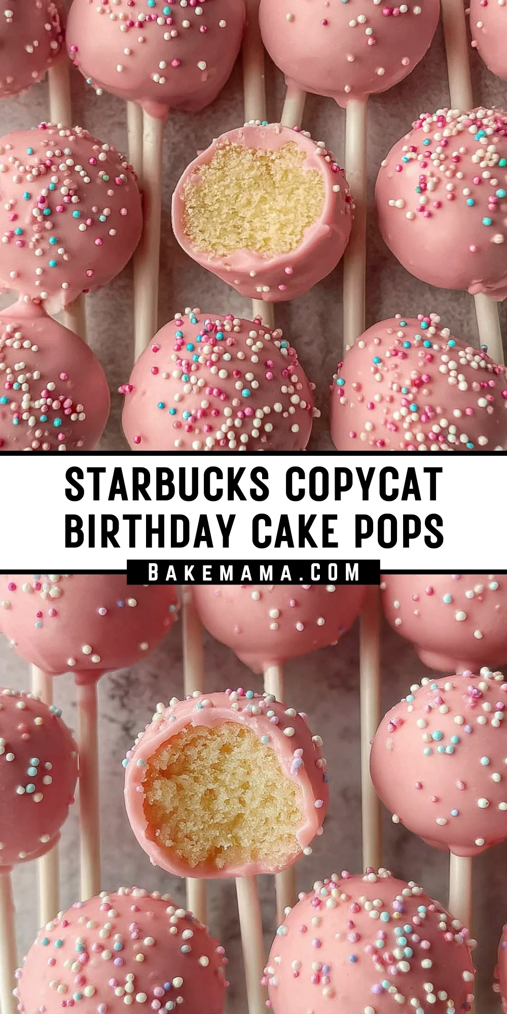 Starbucks Copycat Birthday Cake Pops 20 Pinterest Hidden Image