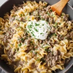 30-Minute Ground Beef Stroganoff