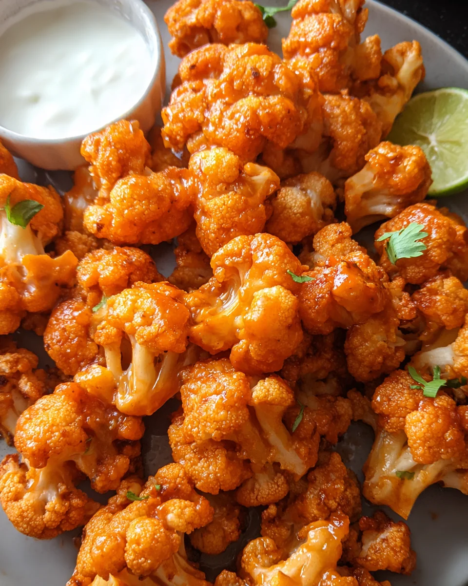 Air Fryer Buffalo Cauliflower Recipe 18 Air