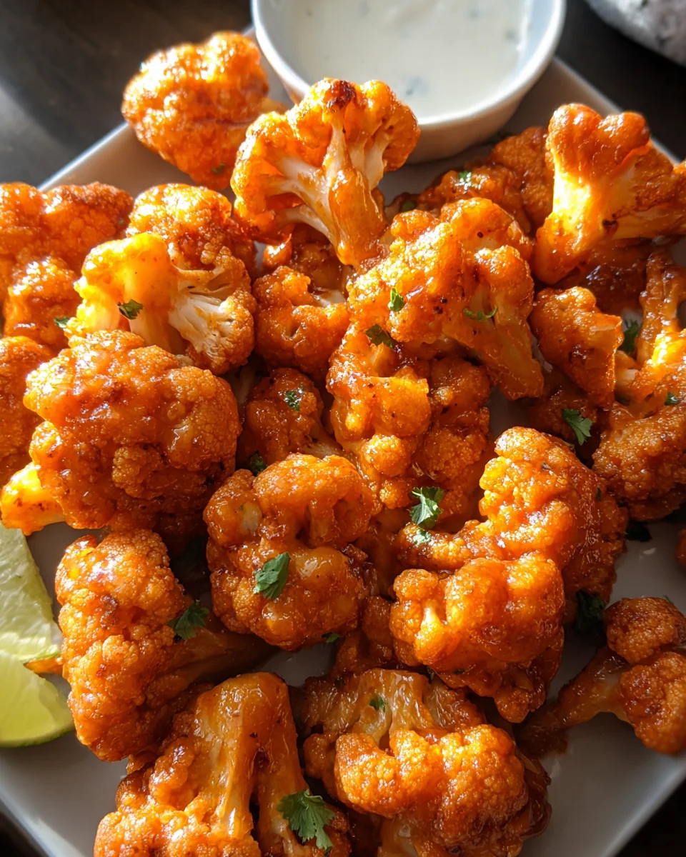 Air Fryer Buffalo Cauliflower Recipe 19 Air