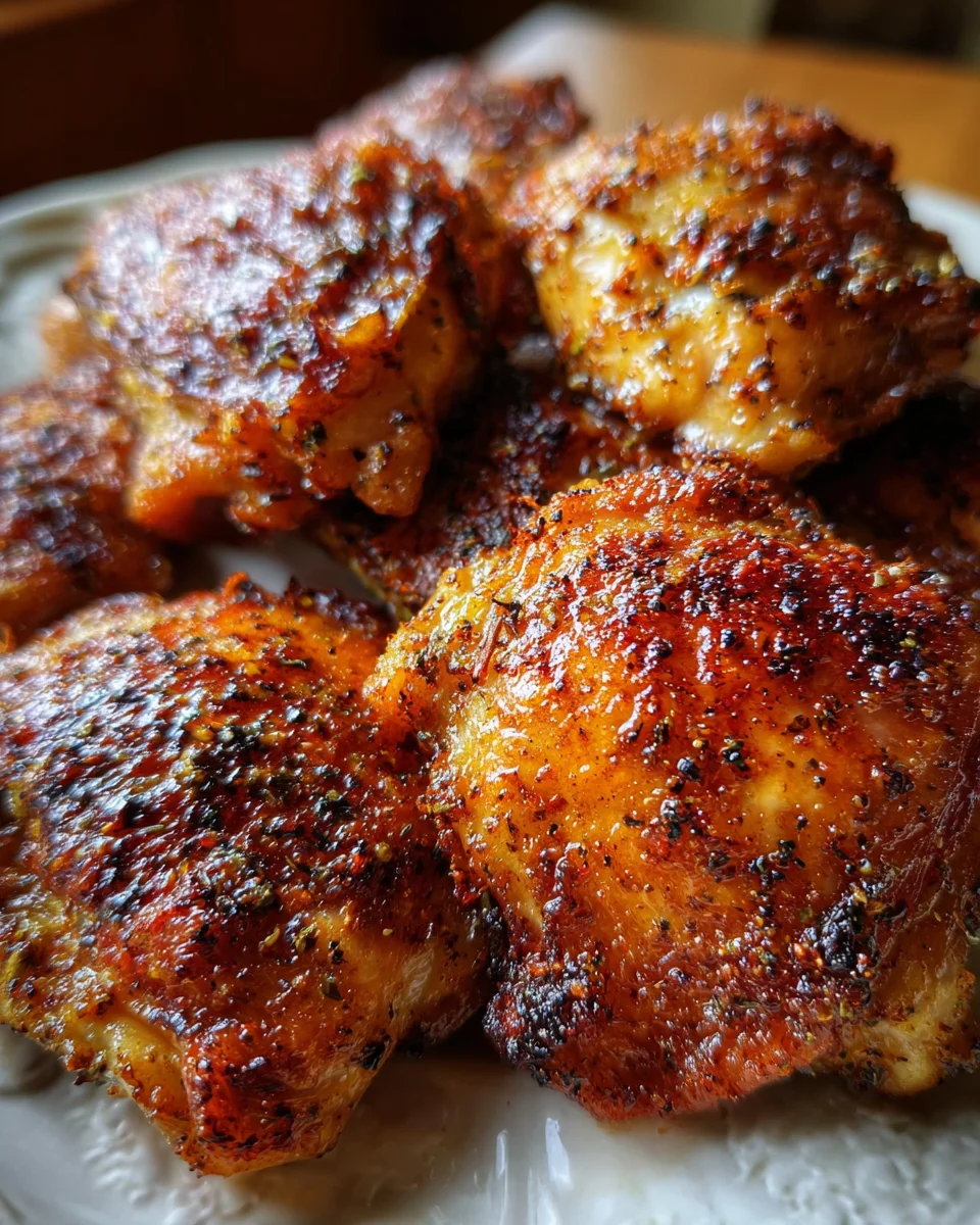 Air Fryer Chicken Thighs
