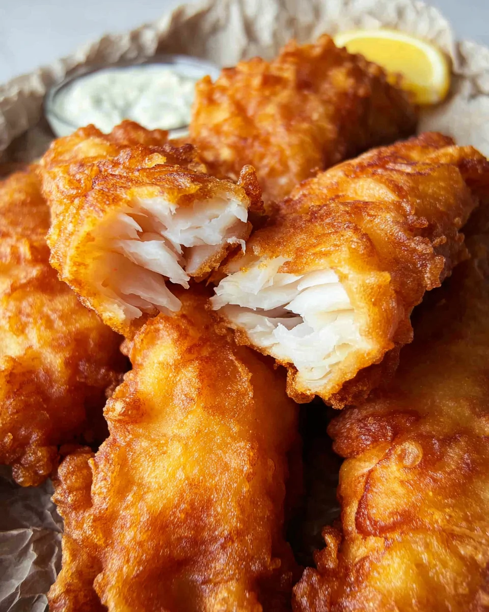 Battered Fried Fish 23 Battered