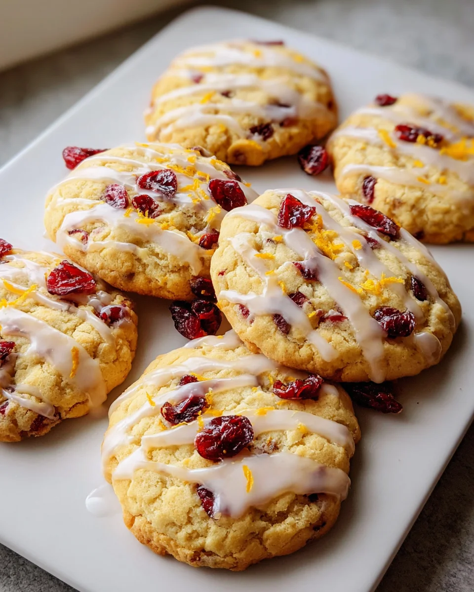 Best Christmas Cranberry Orange Cookies Recipe