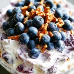 Blueberry Pretzel Salad