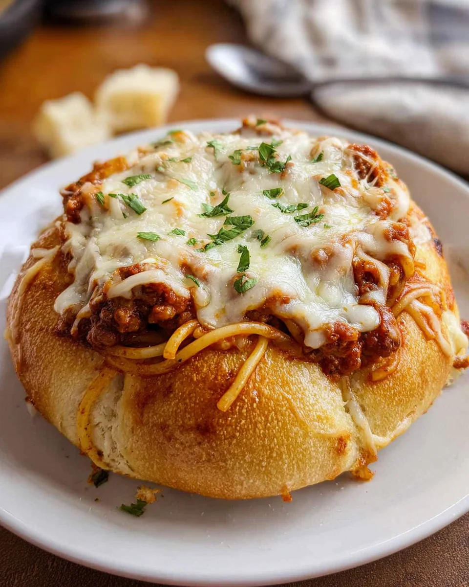 Bread Bowl Spaghetti 23 Bread