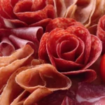 Charcuterie Board Meat Flowers