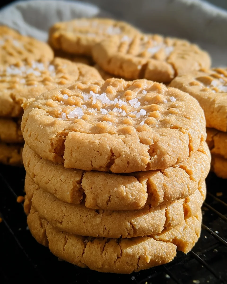 Chewy Peanut Butter Cookies