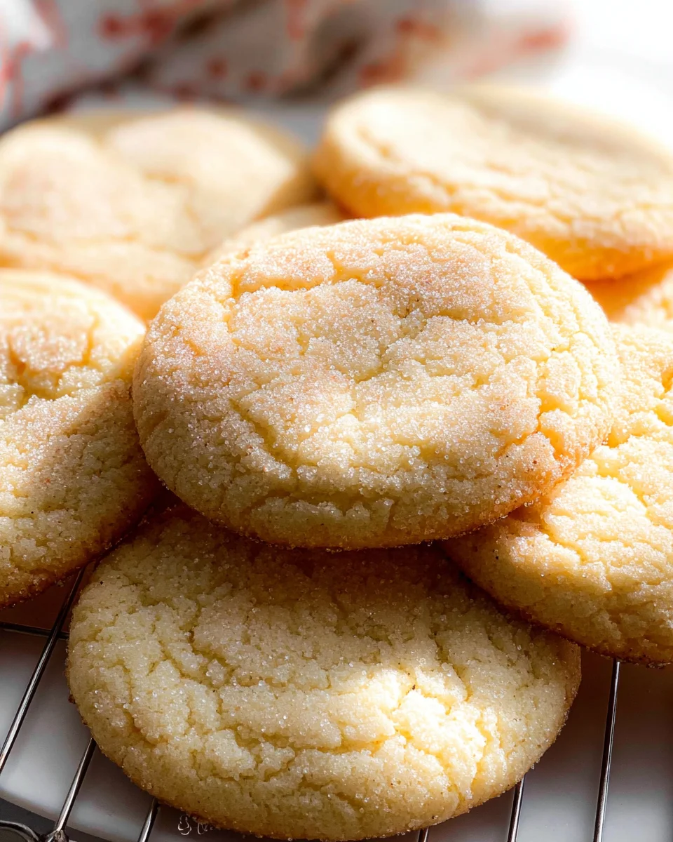 Chewy Sugar Cookies