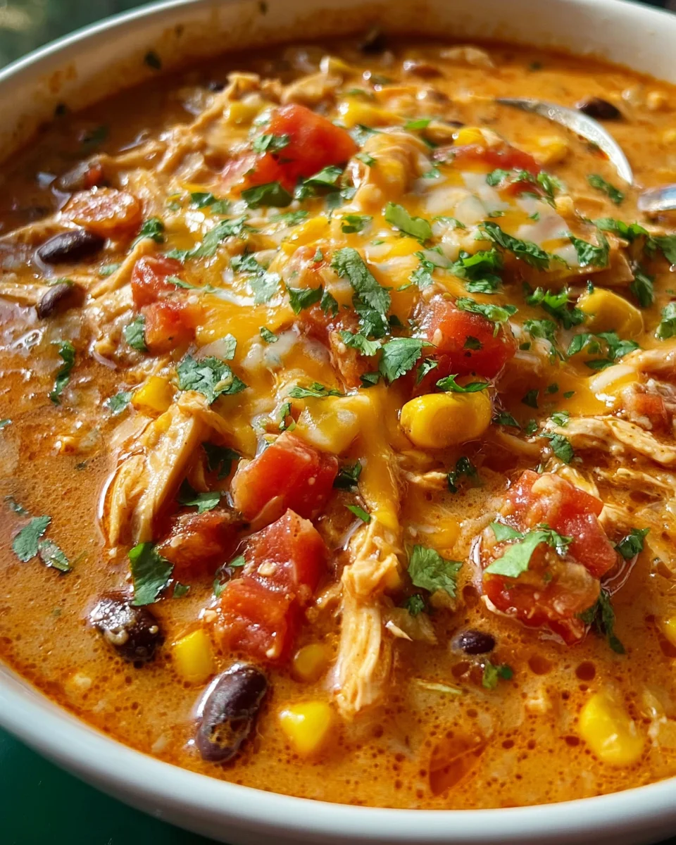 Chicken Enchilada Soup