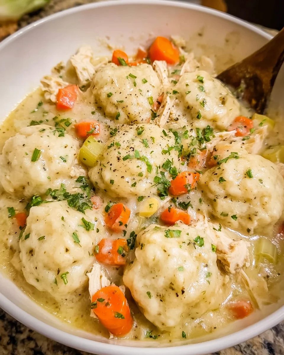 Chicken and Dumplings (Easy)