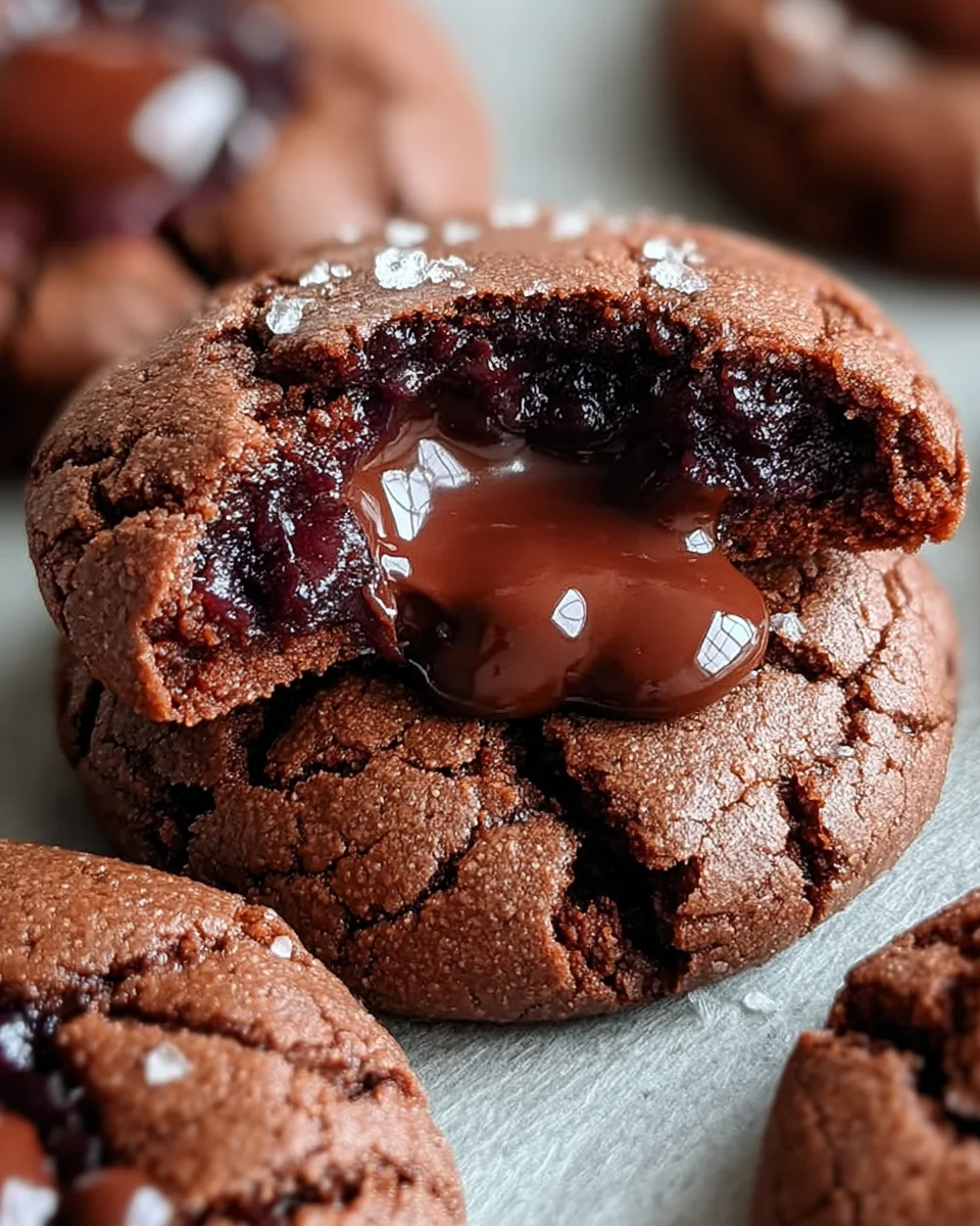 Chocolate Lava Cookies 24 Chocolate Lava Cookies