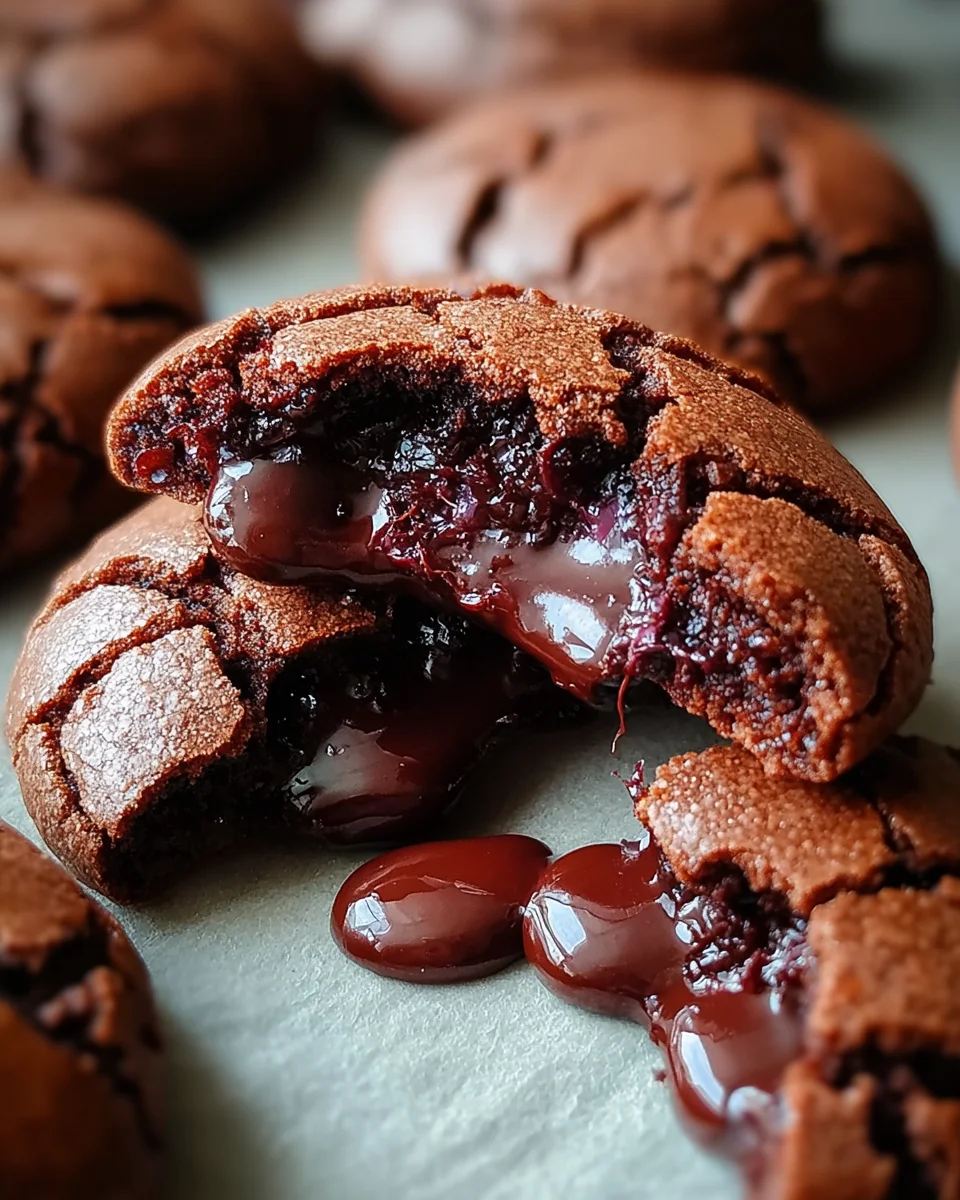 Chocolate Lava Cookies 23 Chocolate