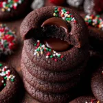 Chocolate Thumbprint Cookies