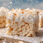 Coconut Rice Krispie Treats