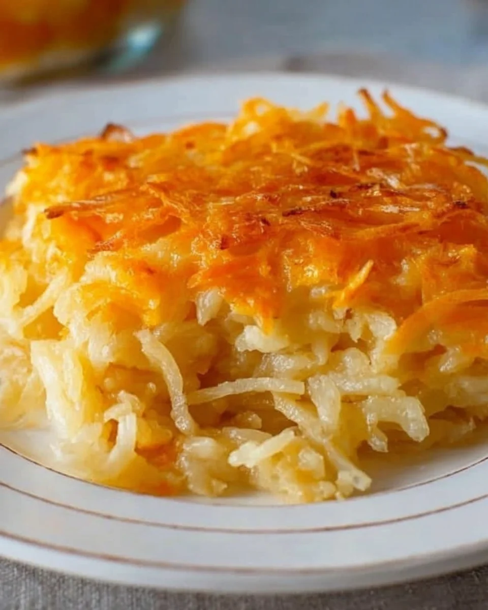 Copycat Cracker Barrel Hashbrown Casserole