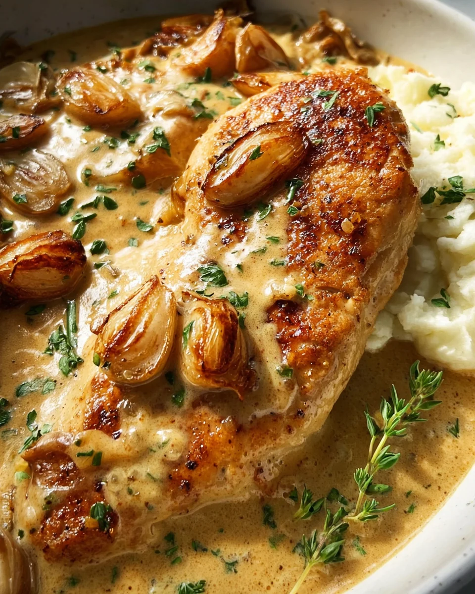 Creamy Garlic Chicken