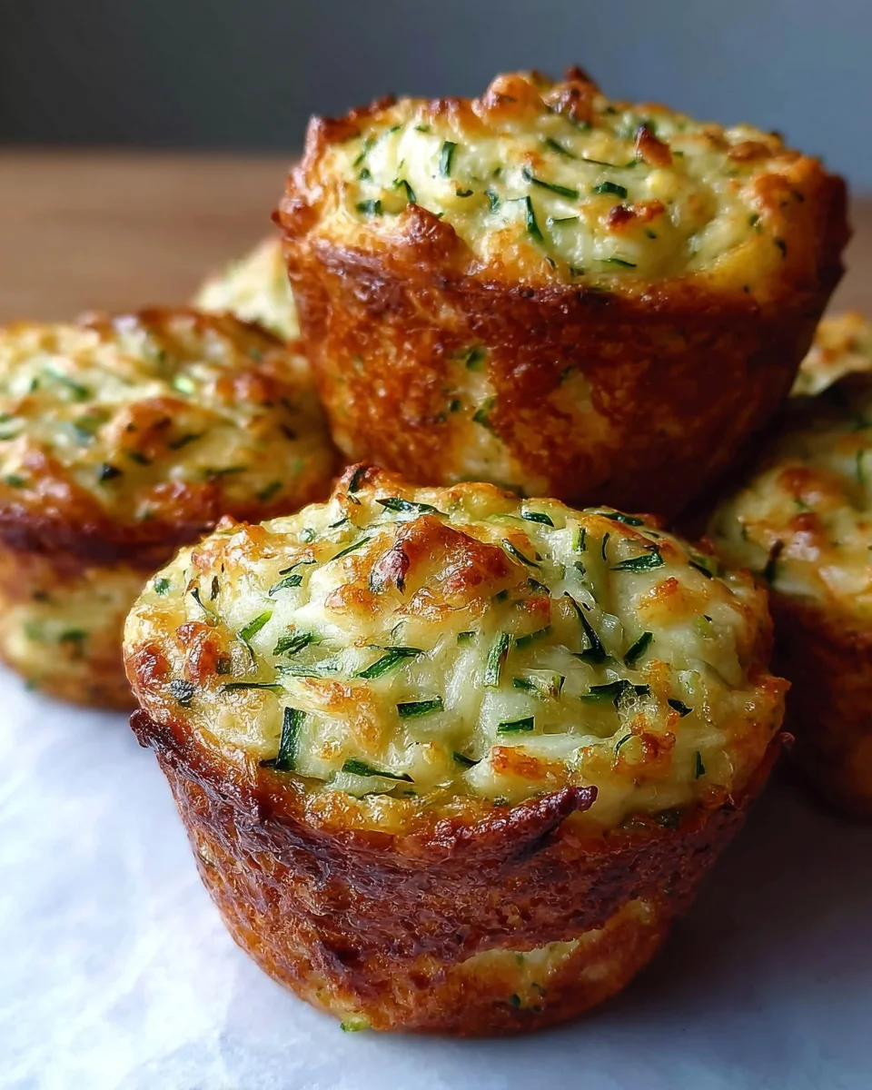 Crispy Parmesan Zucchini Potato Muffins 23 Crispy