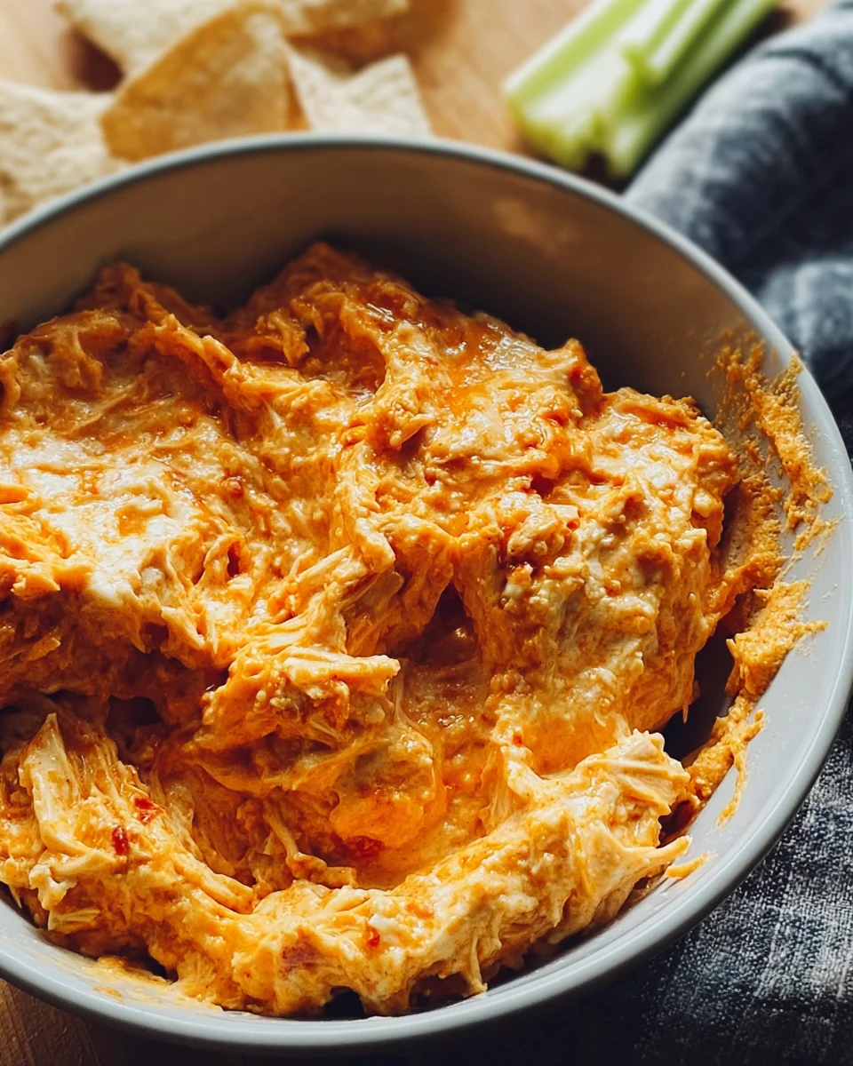 Crock Pot Buffalo Chicken Dip