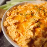Crockpot Buffalo Chicken Dip Recipe