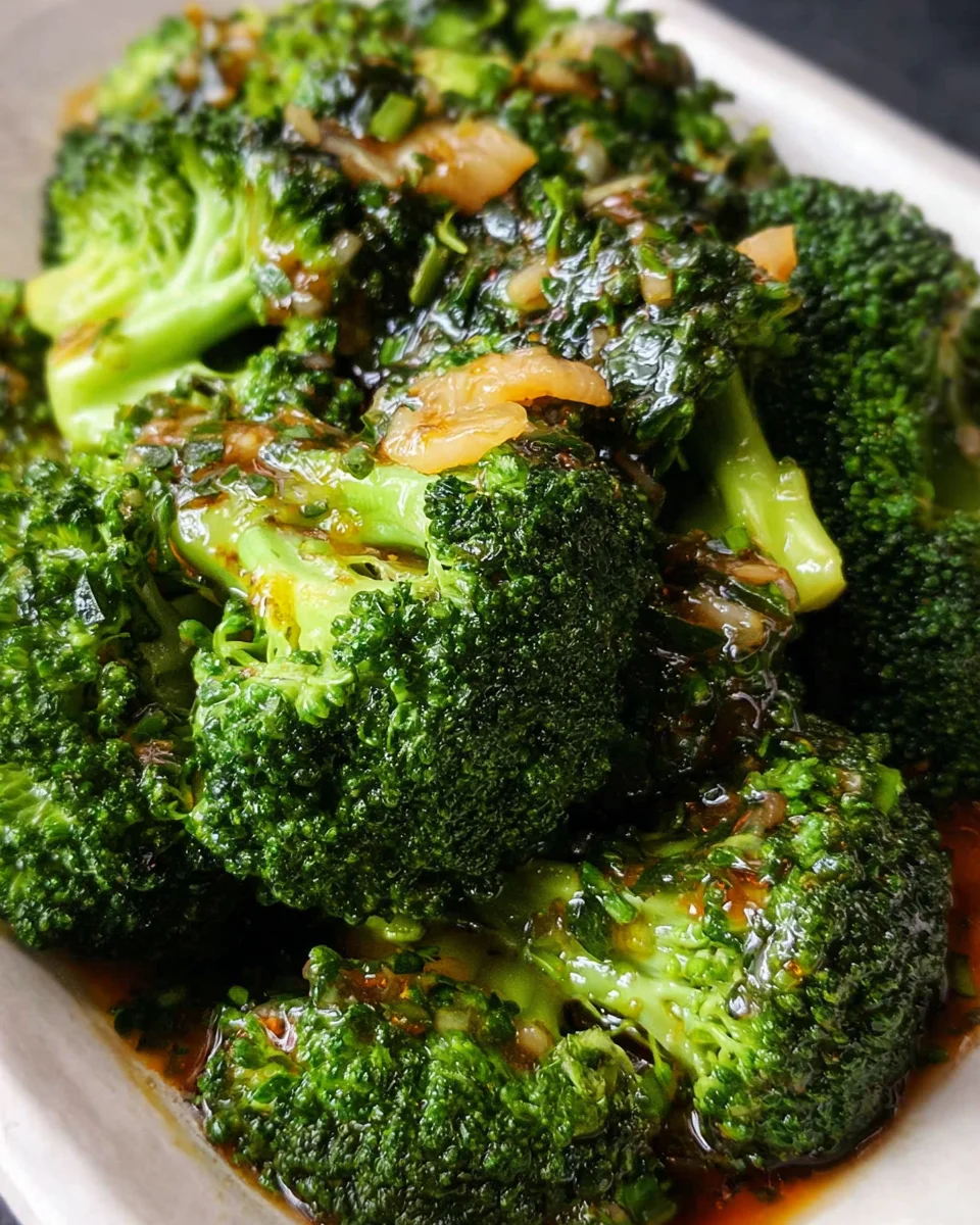 Easy 10-min. Chinese Broccoli with Garlic Sauce 26 Easy 10-min. Chinese Broccoli with Garlic Sauce