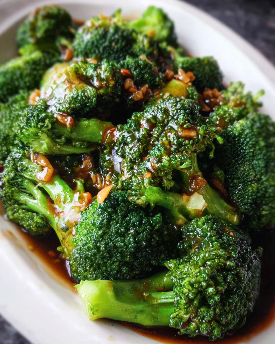 Easy 10-min. Chinese Broccoli with Garlic Sauce 20 Easy