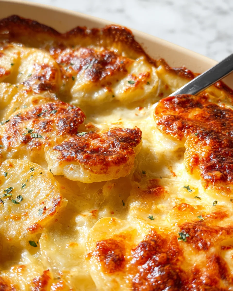 Easy Cheesy Scalloped Potatoes