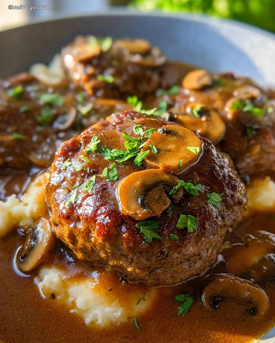 Easy Homemade Salisbury Steak