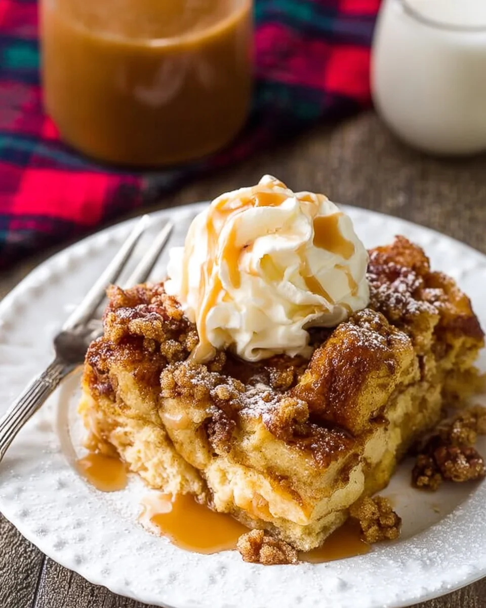 Eggnog French Toast Bake 23 Eggnog