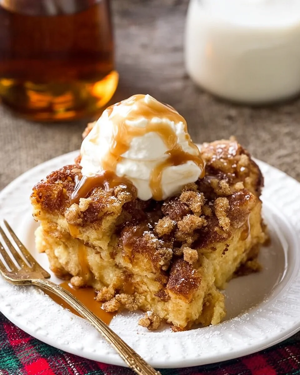 Eggnog French Toast Bake 24 Eggnog