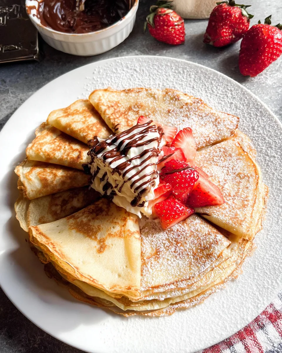 French Crepes 16 French