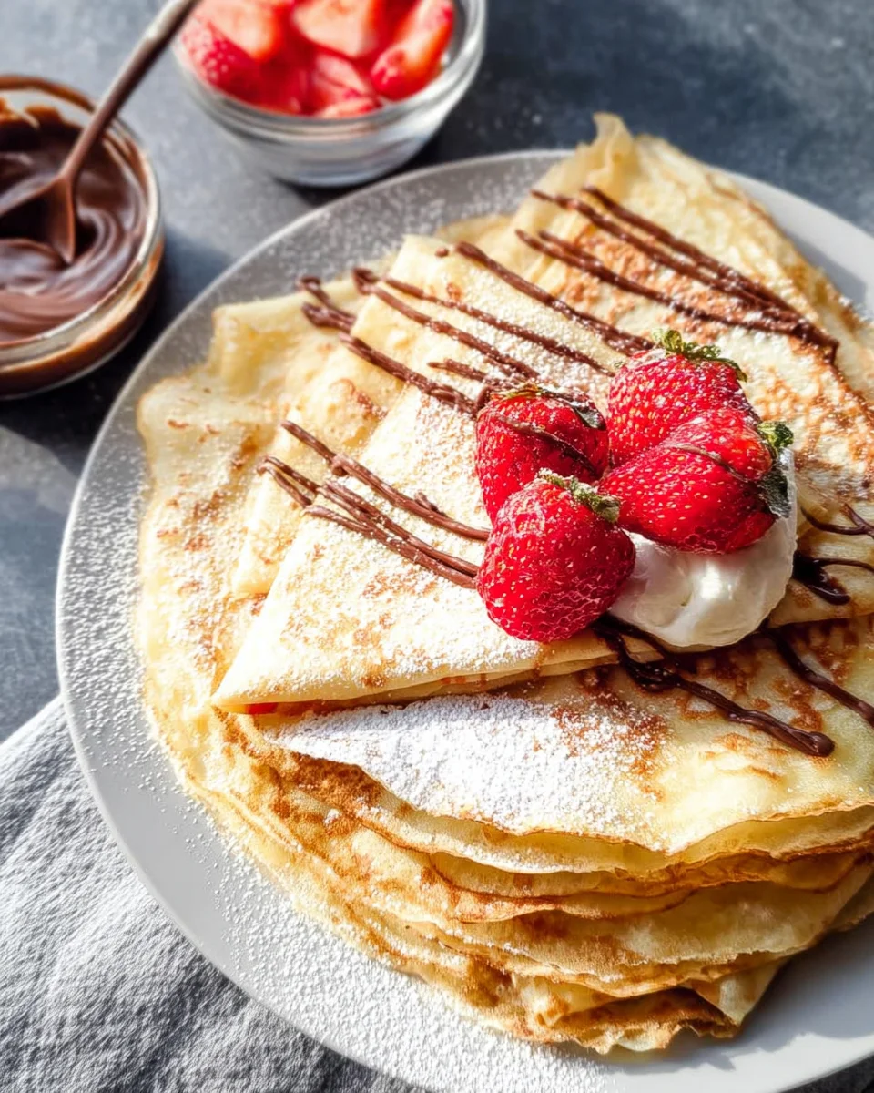 French Crepes 17 French